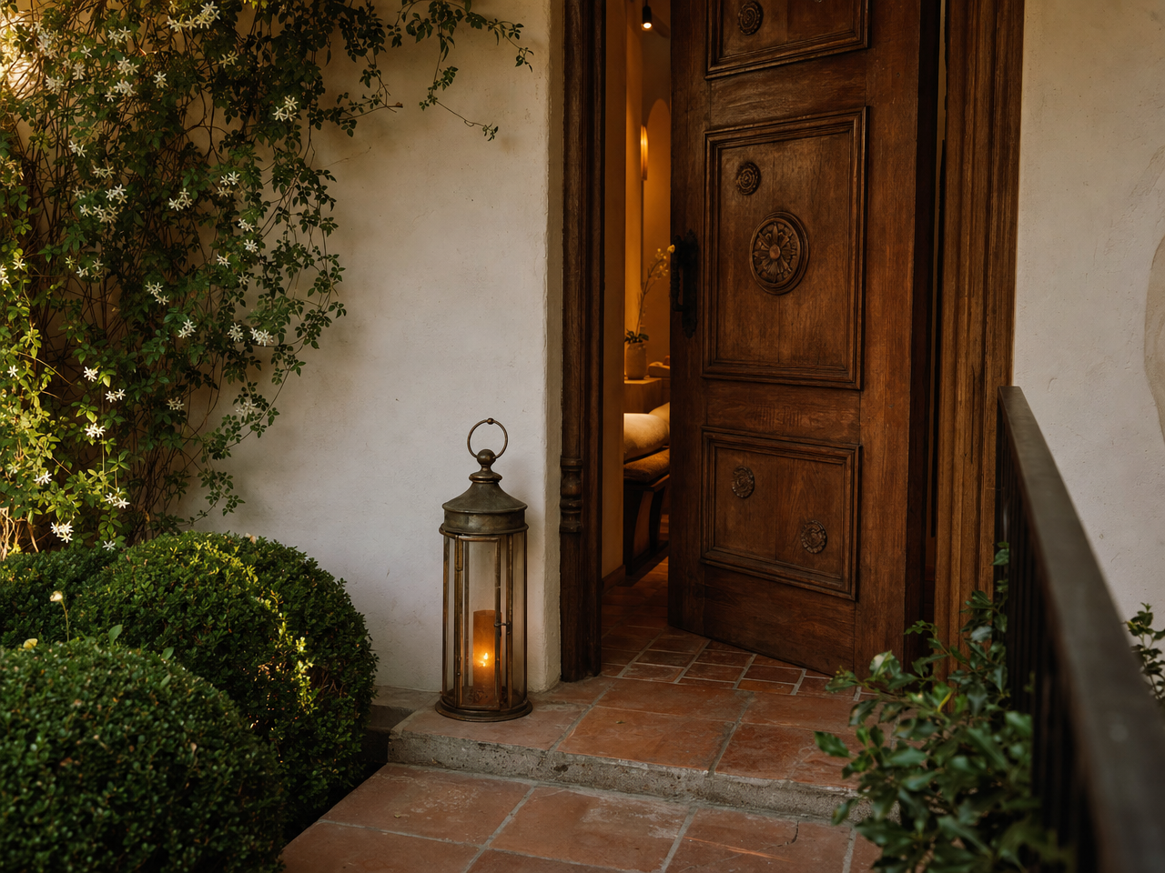 Salon entry vignette